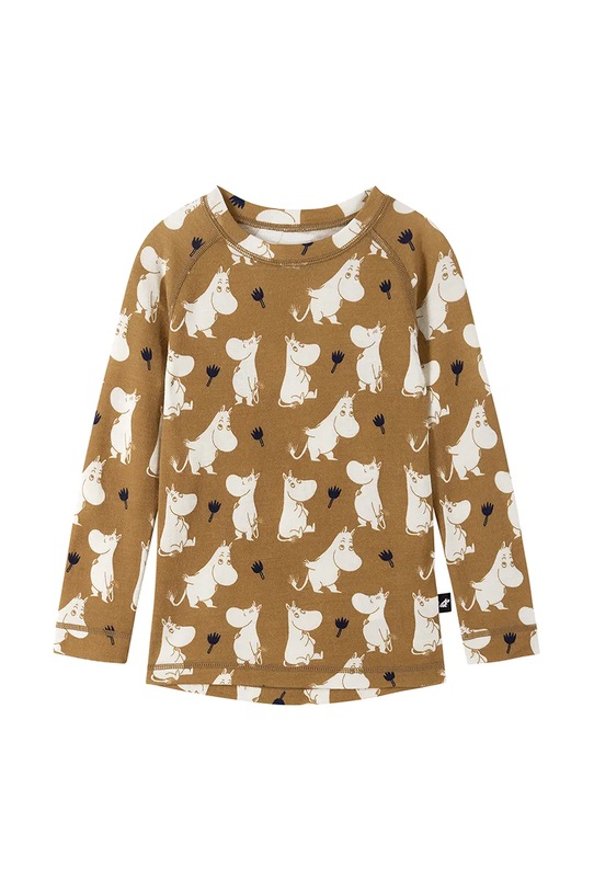 Băieți Reima set de lenjerie intima termoactiva pentru copii Moomin Trivsam 5200021B.PPYA maro