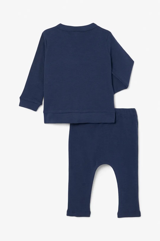 Lacoste pijamale din bumbac pentru bebelusi 4J8405 bleumarin SS25