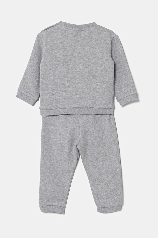 Bavlněná tepláková souprava pro miminka Lacoste 4J8409 šedá SS25