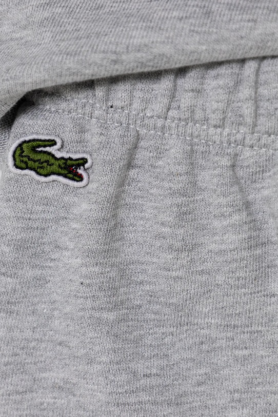 Bavlněná tepláková souprava pro miminka Lacoste šedá 4J8409