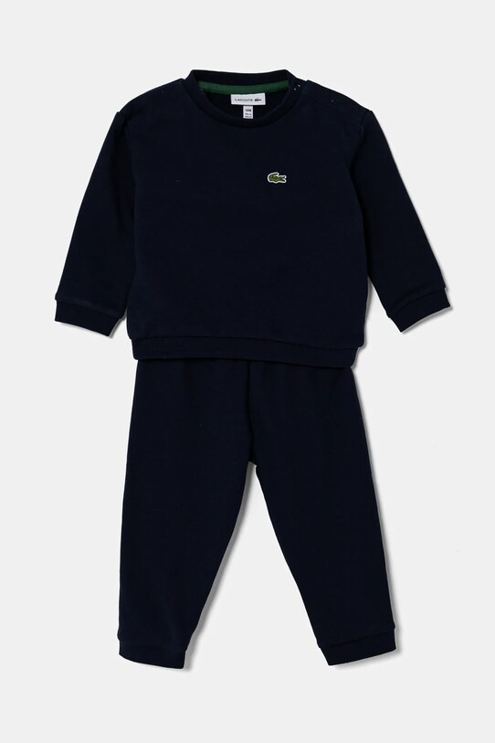 Lacoste trening din bumbac pentru bebelusi bumbac bleumarin 4J8409
