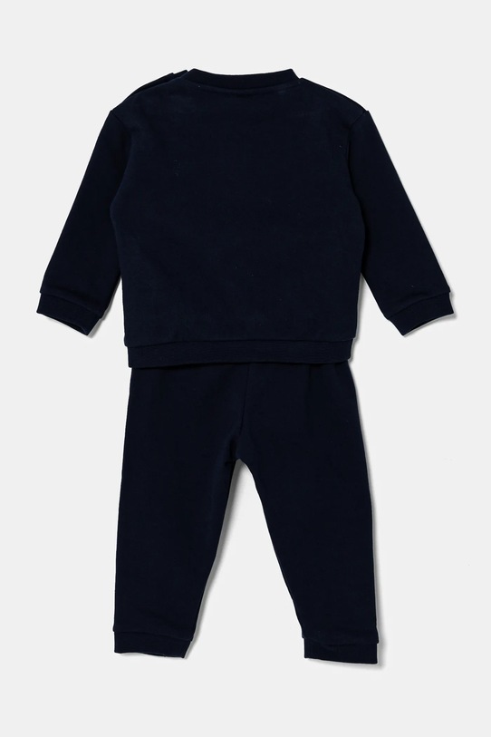 Хлопковый костюм для младенцев Lacoste 4J8409 тёмно-синий SS25