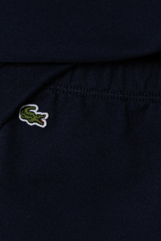 Хлопковый костюм для младенцев Lacoste тёмно-синий 4J8409