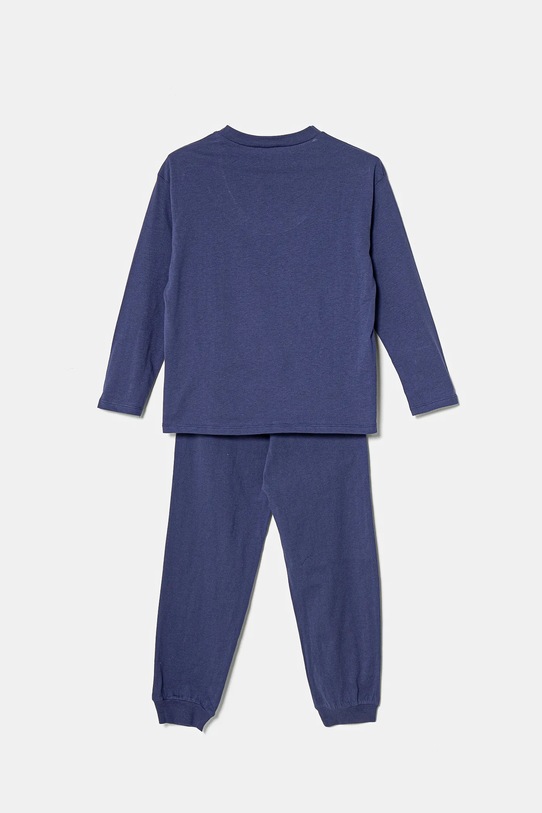 United Colors of Benetton pijama 30960P08D.G.Seasonal bleumarin SS25