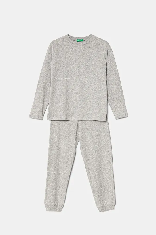 United Colors of Benetton pijama set gri 30960P08D.G.Seasonal