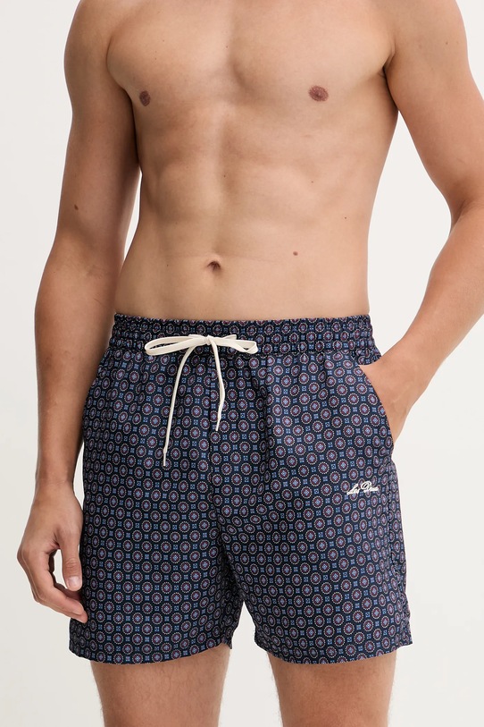 Les Deux pantaloni scurți de baie LDM540029 bleumarin SS25