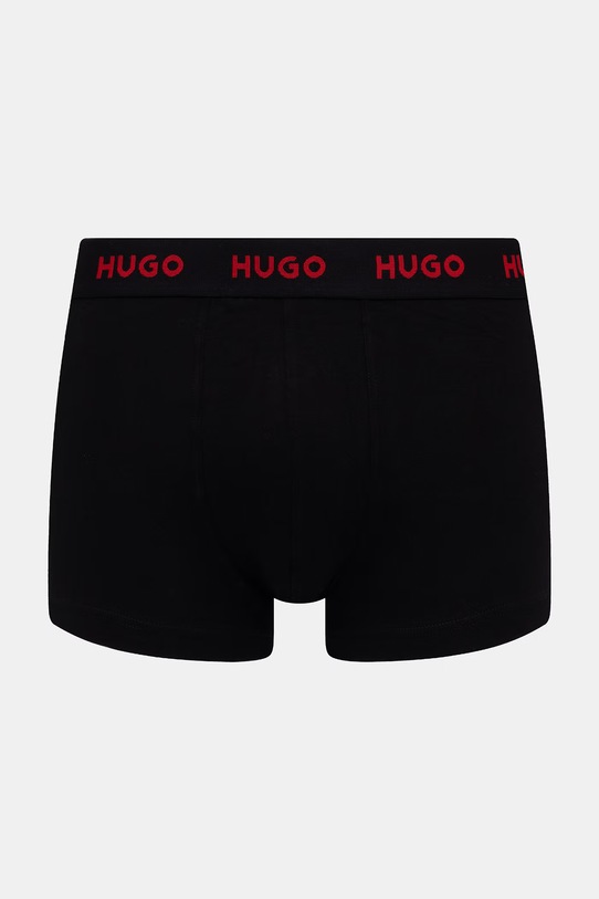 HUGO bokserki męskie bawełniane z elastanem 3-pack 50532550 niebieski SS26