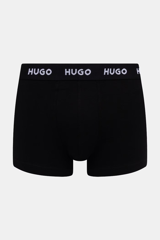 HUGO bokserki męskie bawełniane z elastanem 3-pack niebieski 50532550