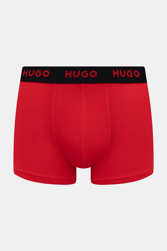 HUGO μποξεράκι Ανδρικό βαμβακερό με ελαστάν TRIPLET DESIGN 3-pack 50532550 μαύρο SS26