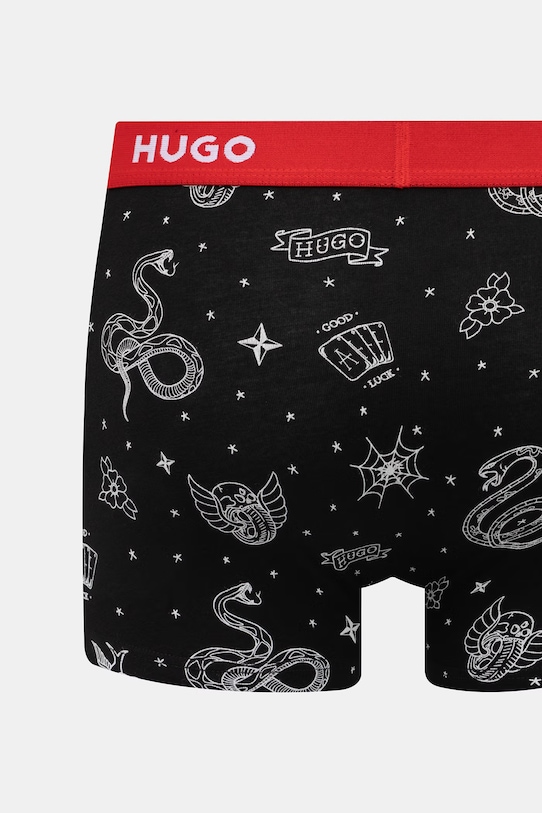 HUGO μποξεράκι Ανδρικό βαμβακερό με ελαστάν TRIPLET DESIGN 3-pack 50532550