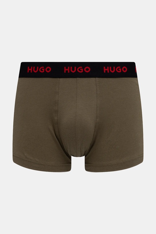Odzież HUGO bokserki 3-pack 50532611 zielony