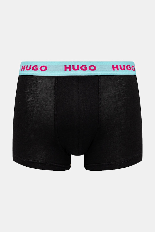 Abbigliamento HUGO boxer pacco da 3 TRUNK TRIPLET PACK 50532611 nero
