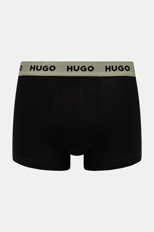 HUGO boxeralsó 3 db 50532611 fekete SS25