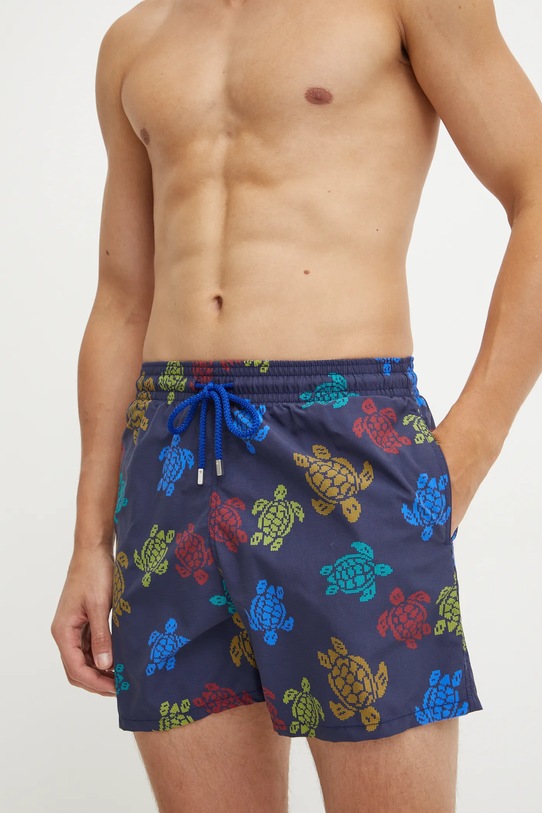 Kratke hlače za kupanje Vilebrequin MOOREA MOOBB936 mornarsko plava SS25