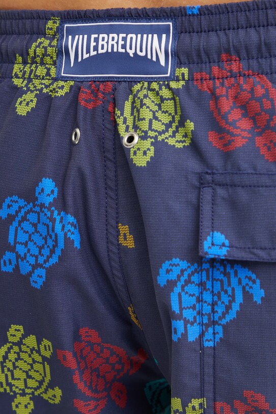 Kratke hlače za kupanje Vilebrequin MOOREA mornarsko plava MOOBB936