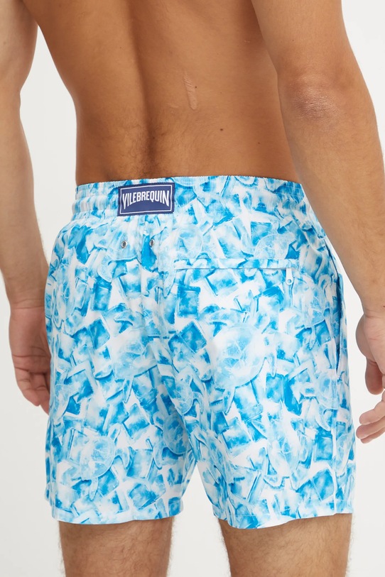 Odzież Vilebrequin szorty kąpielowe MAHINA MAHBJ303 niebieski
