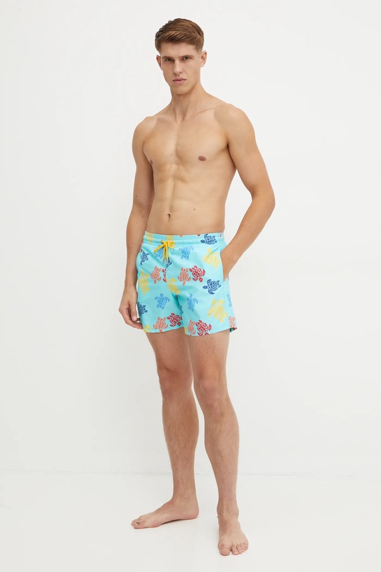 Купальные шорты Vilebrequin MOOREA Planet friendly бирюзовый MOOBB937