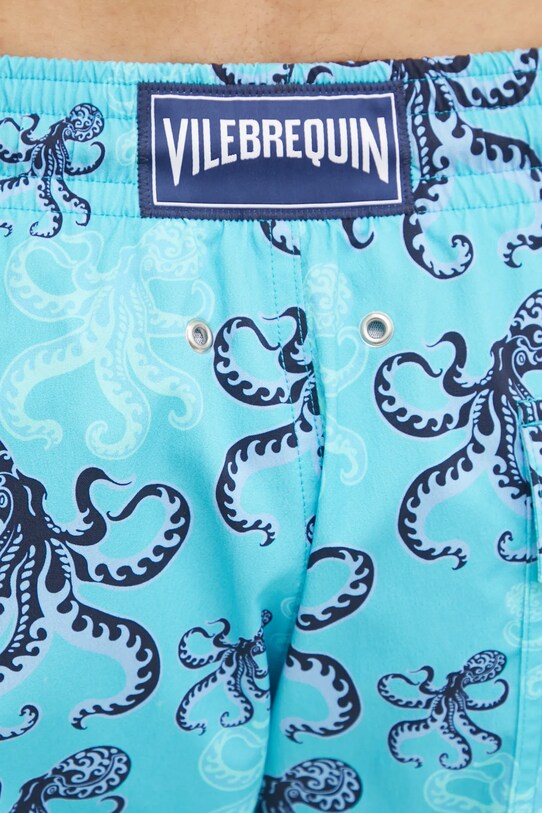 Vilebrequin pantaloni scurți de baie MOORISE turcoaz MSOBF107