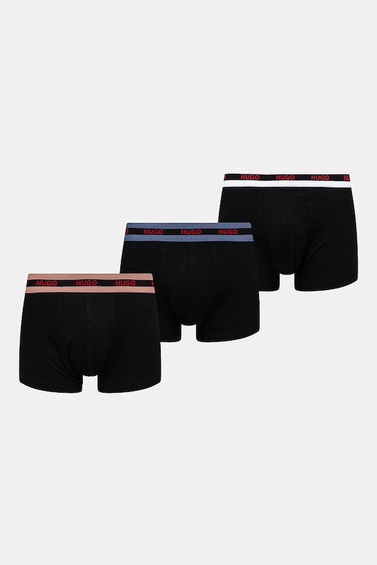 Μποξεράκια HUGO 3-pack στάμπα μαύρο 50532598