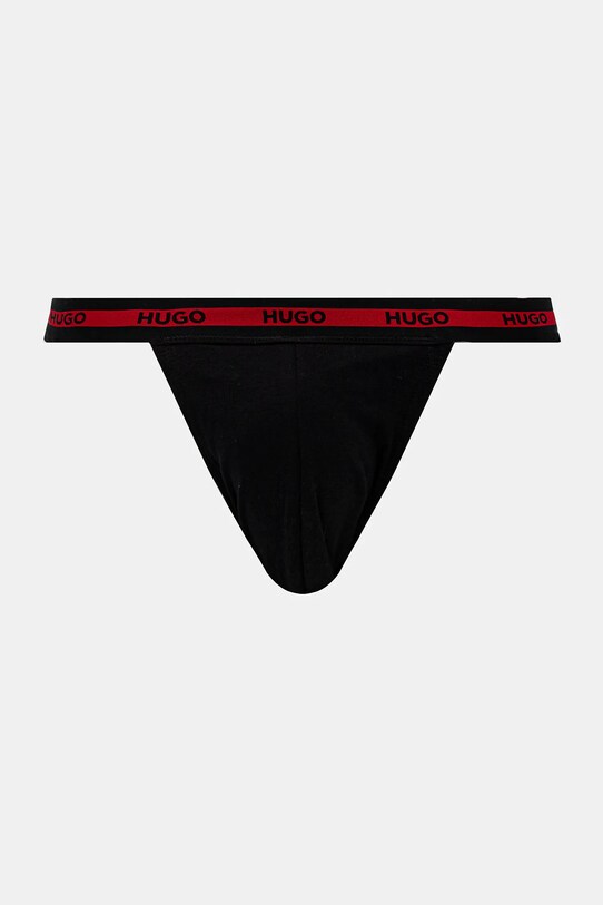 Одяг Труси джоки (jockstrap) HUGO 3-pack 50532616 чорний