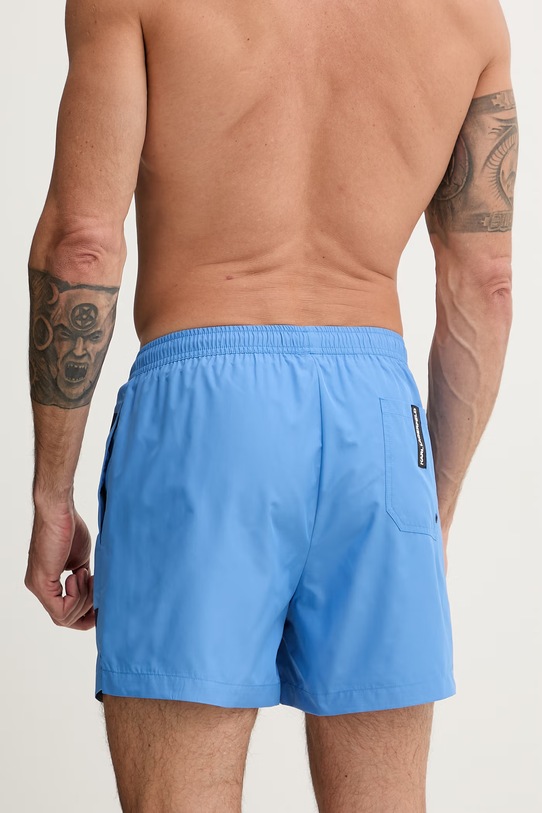 Odzież Karl Lagerfeld szorty kąpielowe męskie A1M46013 niebieski