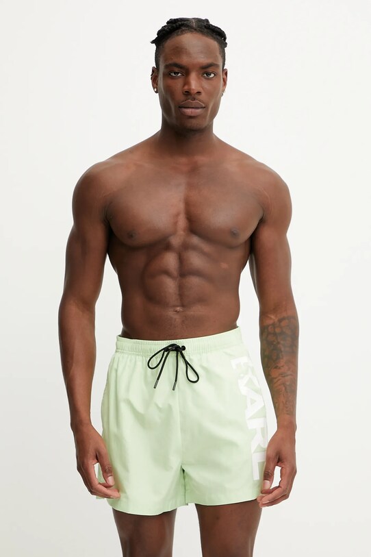 Karl Lagerfeld pantaloncini da bagno verde A1M46013