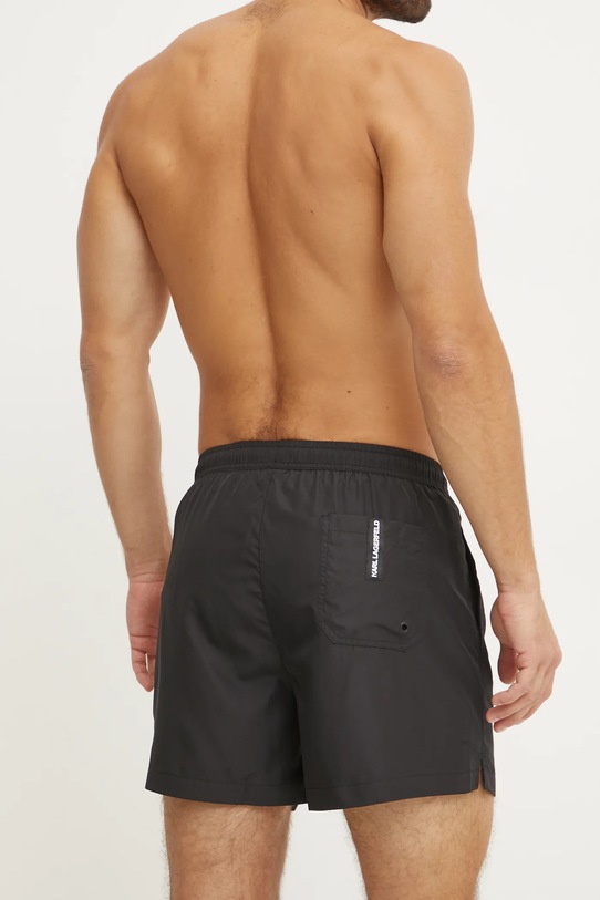 Odzież Karl Lagerfeld szorty kąpielowe A1M46013 czarny