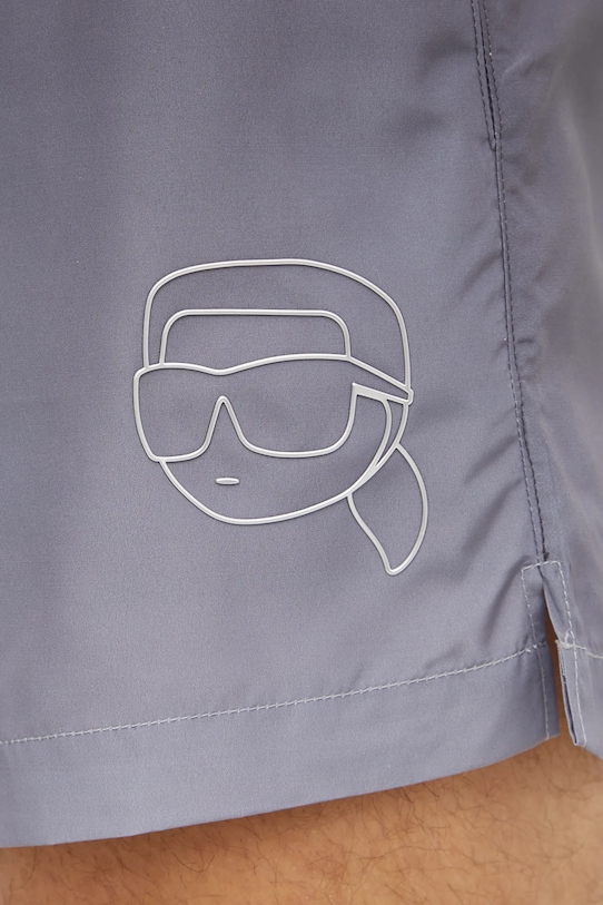 Karl Lagerfeld pantaloni scurți de baie gri A1M46057
