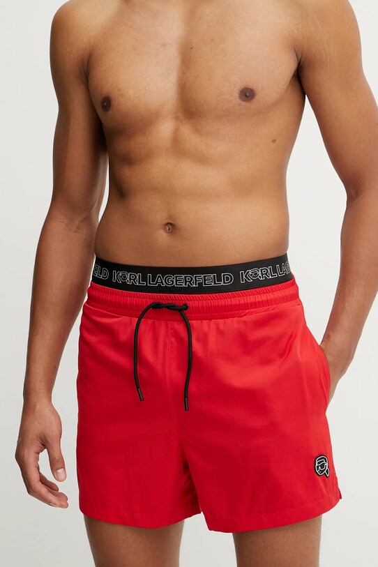 Karl Lagerfeld pantaloni scurți de baie A1M46058 rosu AA00