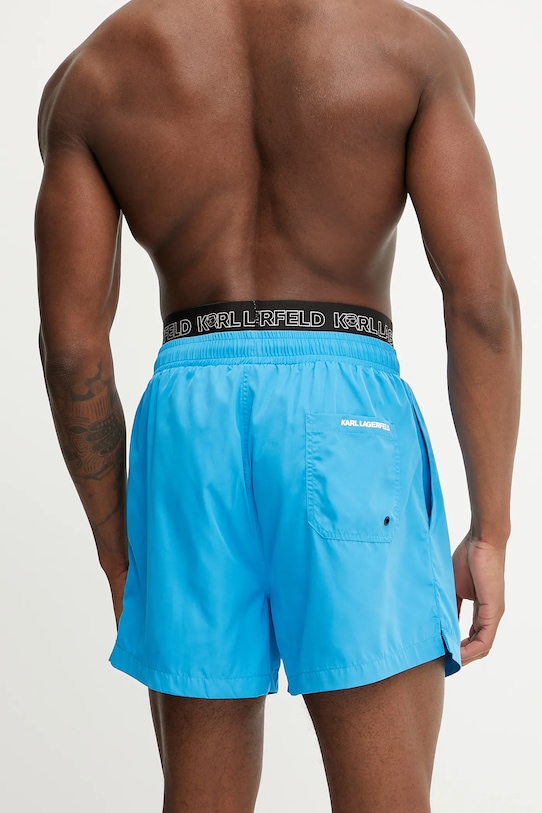 Îmbrăcăminte Karl Lagerfeld pantaloni scurți de baie A1M46058 albastru