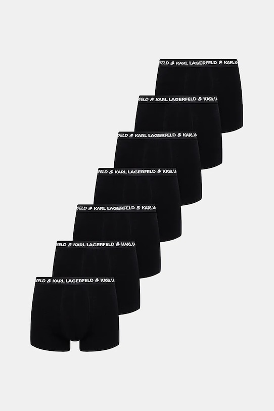 Karl Lagerfeld bokserki 7-pack dzianina czarny A1M47010