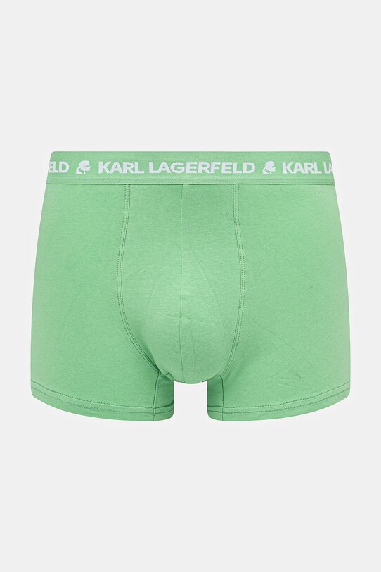 Karl Lagerfeld boxeri 3-pack A1M47017 verde SS25