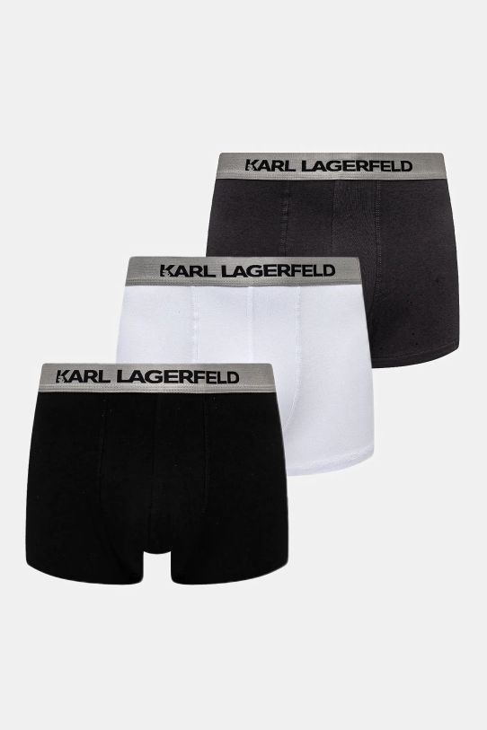 Karl Lagerfeld boxeri 3-pack cu modele alb A1M47020