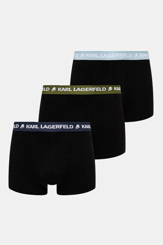Karl Lagerfeld boxeri 3-pack boxeri negru A1M47021