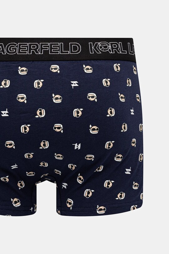 Karl Lagerfeld boxeri 3-pack A1M47042 bleumarin
