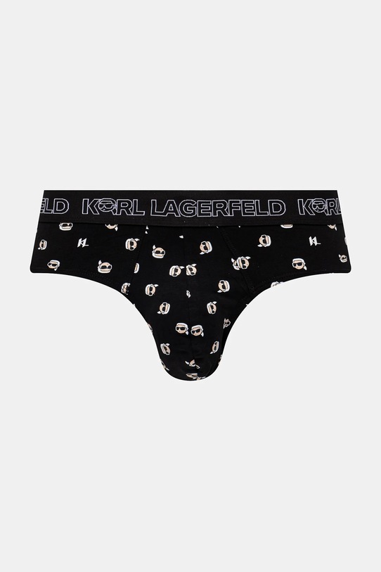 Odzież Karl Lagerfeld slipy 3-pack A1M47043 czarny