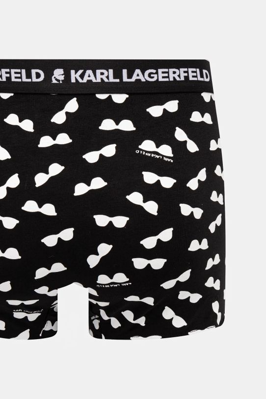 Boxerky Karl Lagerfeld 3-pak A1M47083 čierna