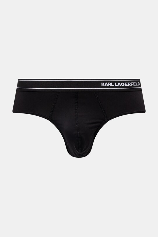Σλιπ Karl Lagerfeld 3-pack A1M47085 μαύρο SS25