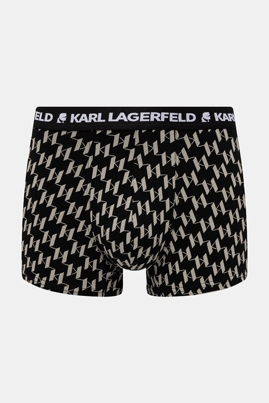 Karl Lagerfeld boxeri 3-pack A1M47086 negru SS25