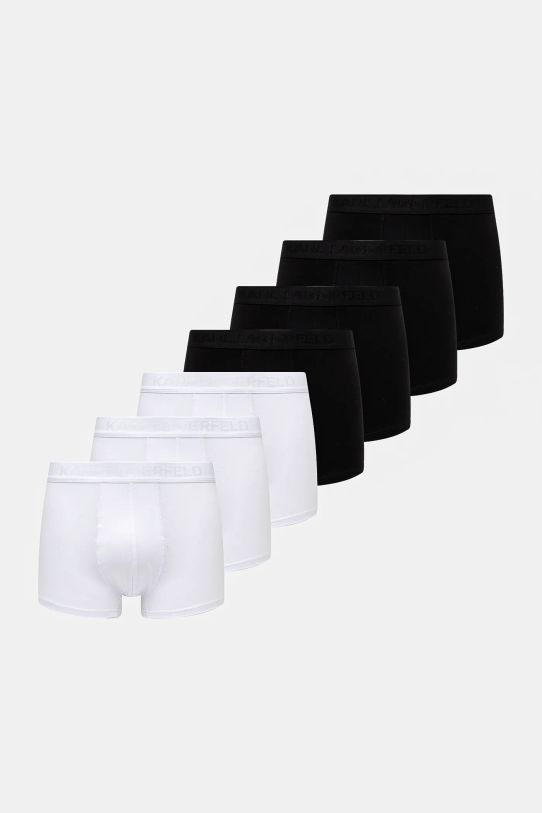 Боксери Karl Lagerfeld 7-pack трикотаж чорний A1M47088