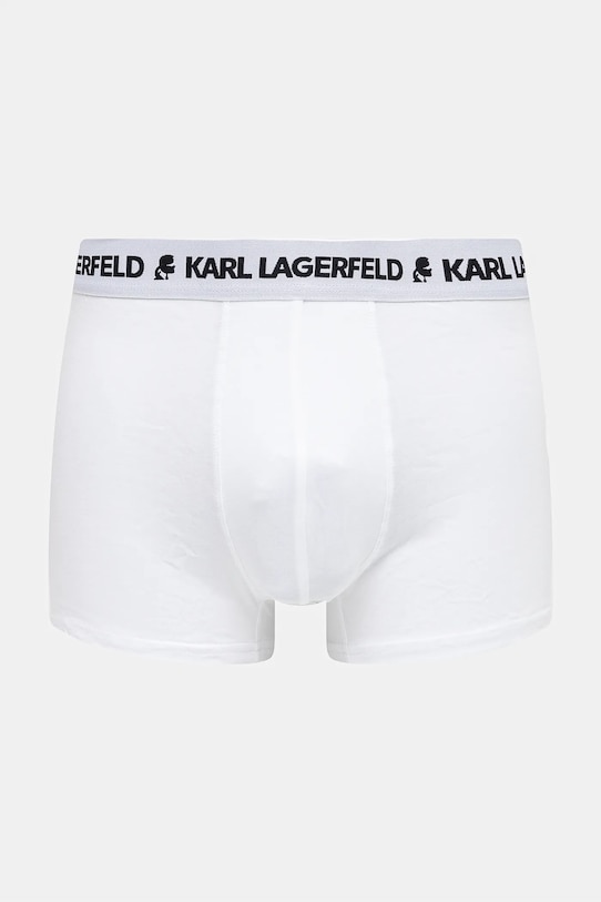 Karl Lagerfeld boxeri 3-pack A1M47151 alb SS25