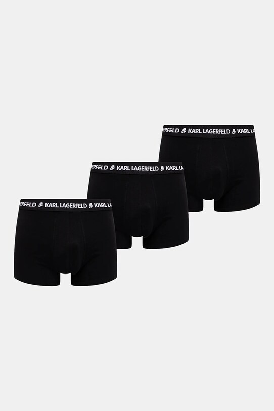 Karl Lagerfeld boxeri 3-pack boxeri negru A1M47151