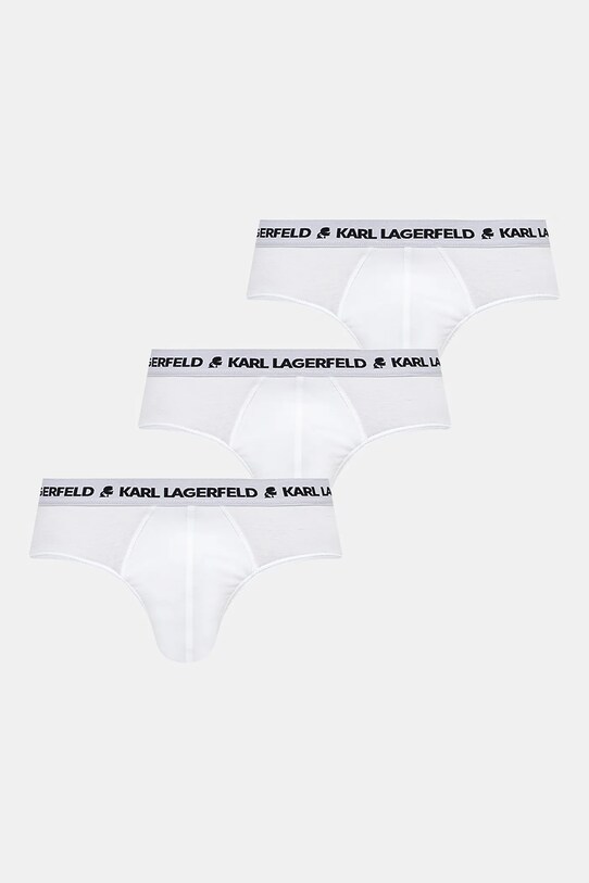 Karl Lagerfeld slip 3-pack uni alb A1M47152