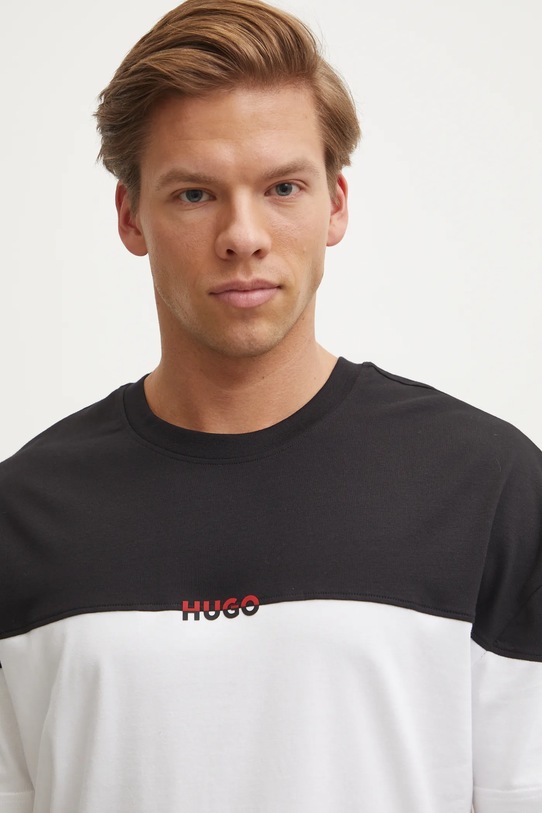 HUGO t-shirt lounge czarny 50534164
