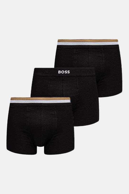 Boxerky BOSS 2-pack potisk černá 50531484