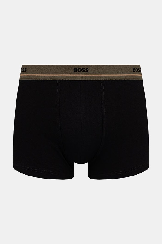BOSS bokserki męskie bawełniane z elastanem Trunk 5P Essential 5-pack czarny 50531660
