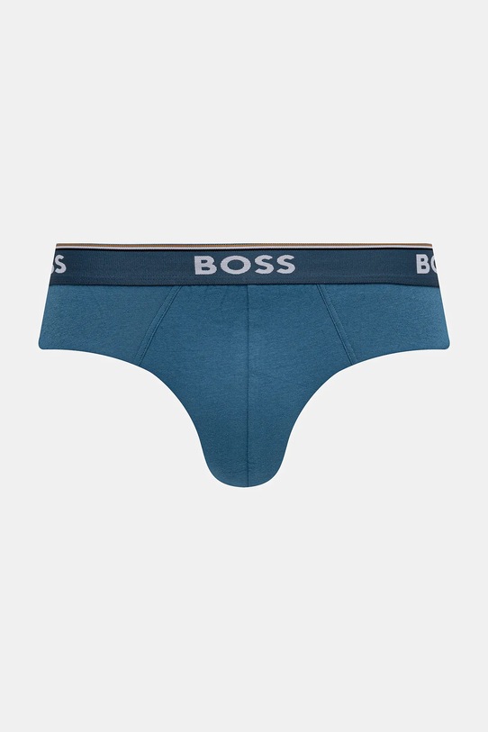 Odzież BOSS slipy 3-pack 50531681 niebieski