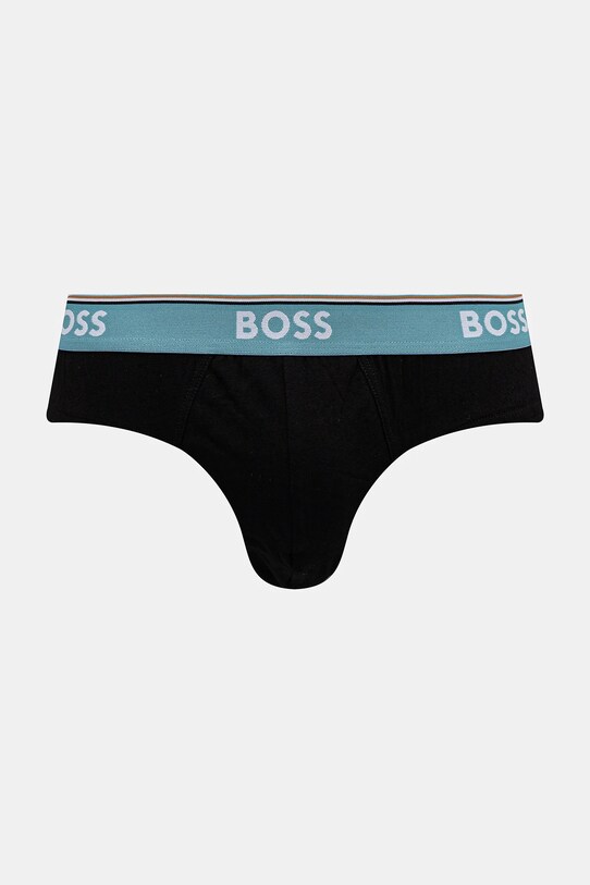 BOSS slipy 3-pack 50531681 czarny SS25
