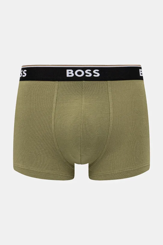 BOSS boxeri 3-pack verde 50531684