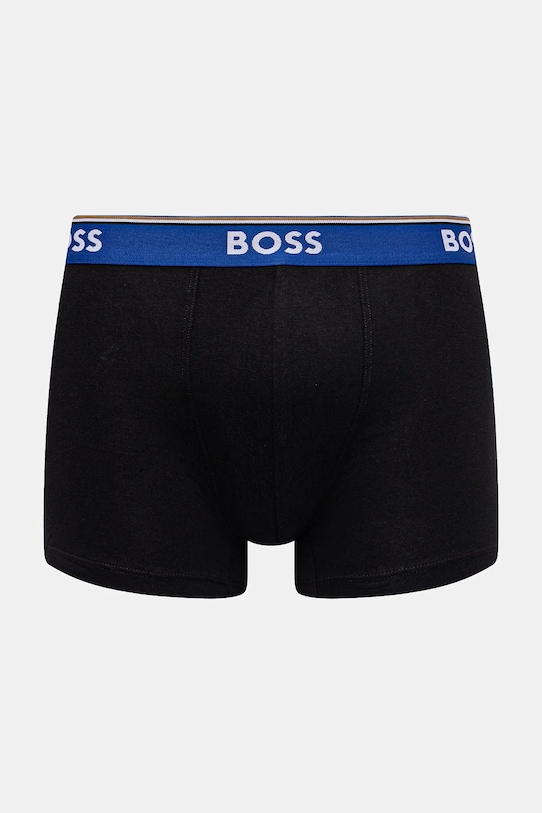 BOSS boxeri 3-pack BoxerBr 3P Power negru 50531691